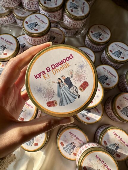 Dholaki Favours - Tin Bid Boxes
